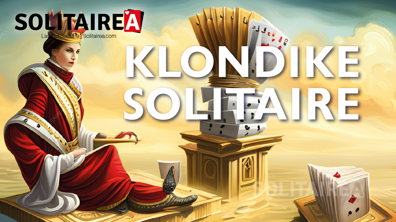 Klondike Solitaire este cea mai populară versiune de jocuri de răbdare.