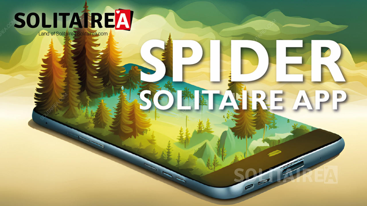 Joacă și câștigă Spider Solitaire cu aplicația Spider Solitaire